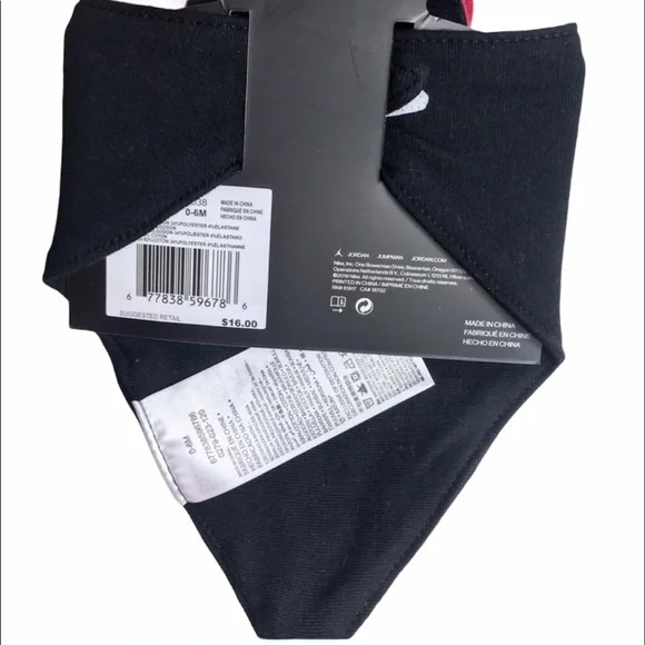 Jordan Baby Bundle, Bodysuit, NWT Bib & Booties - Picture 6 of 14